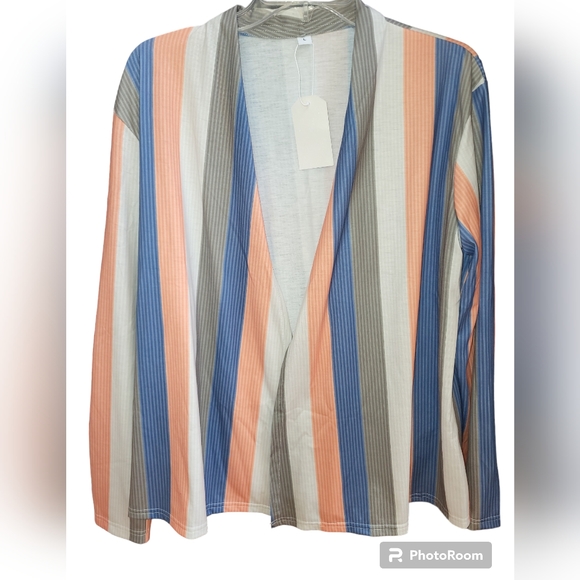 NWT. Open Front Cardigan Sz. LG - Picture 2 of 4